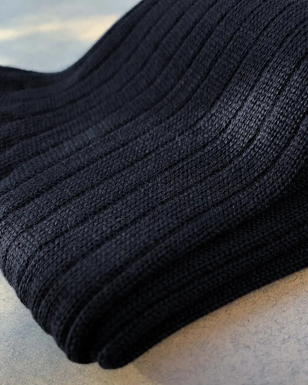Chaussettes Marcel - Laine mérinos (Bleu)
