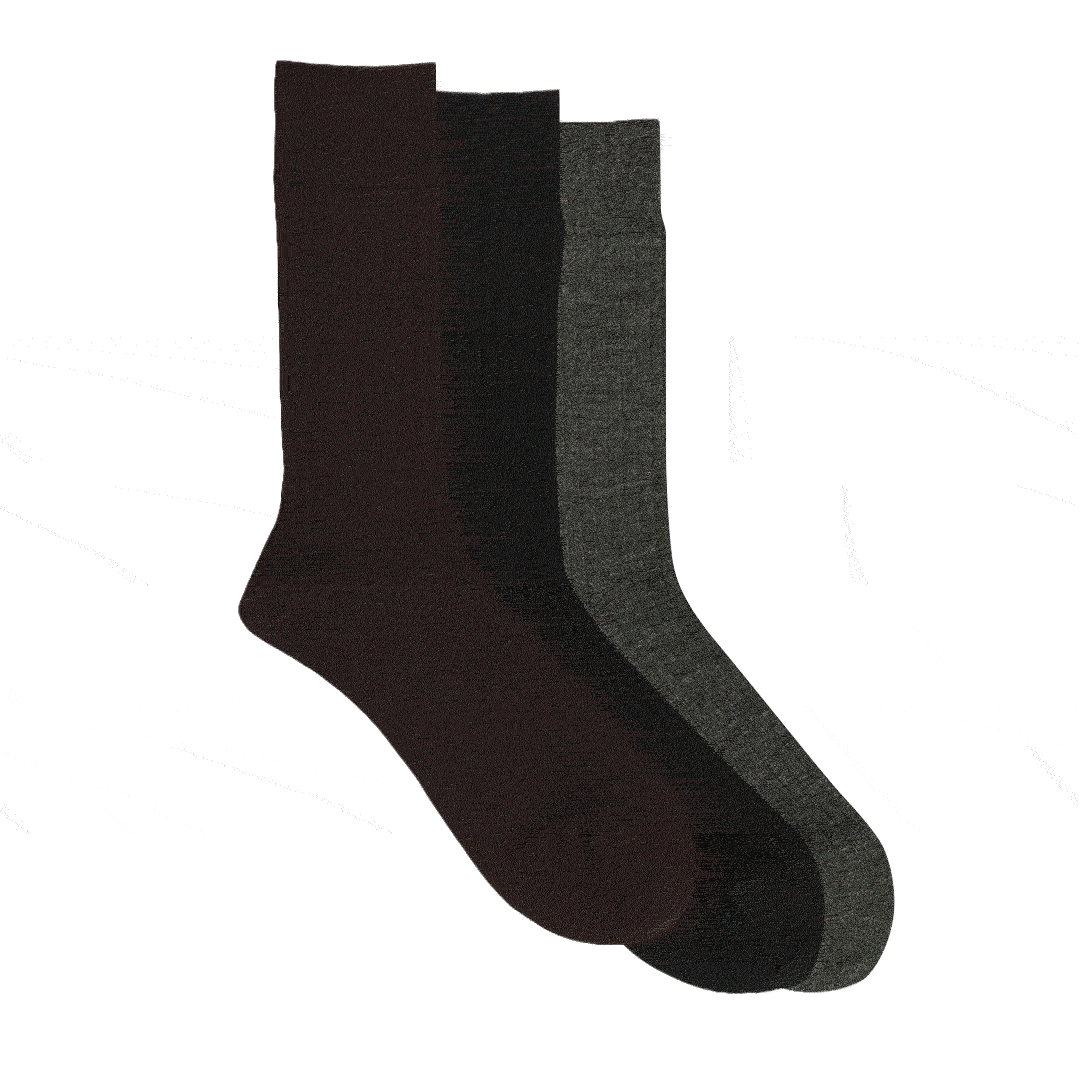 Pack Chaussettes Marcel - Laine Mérinos