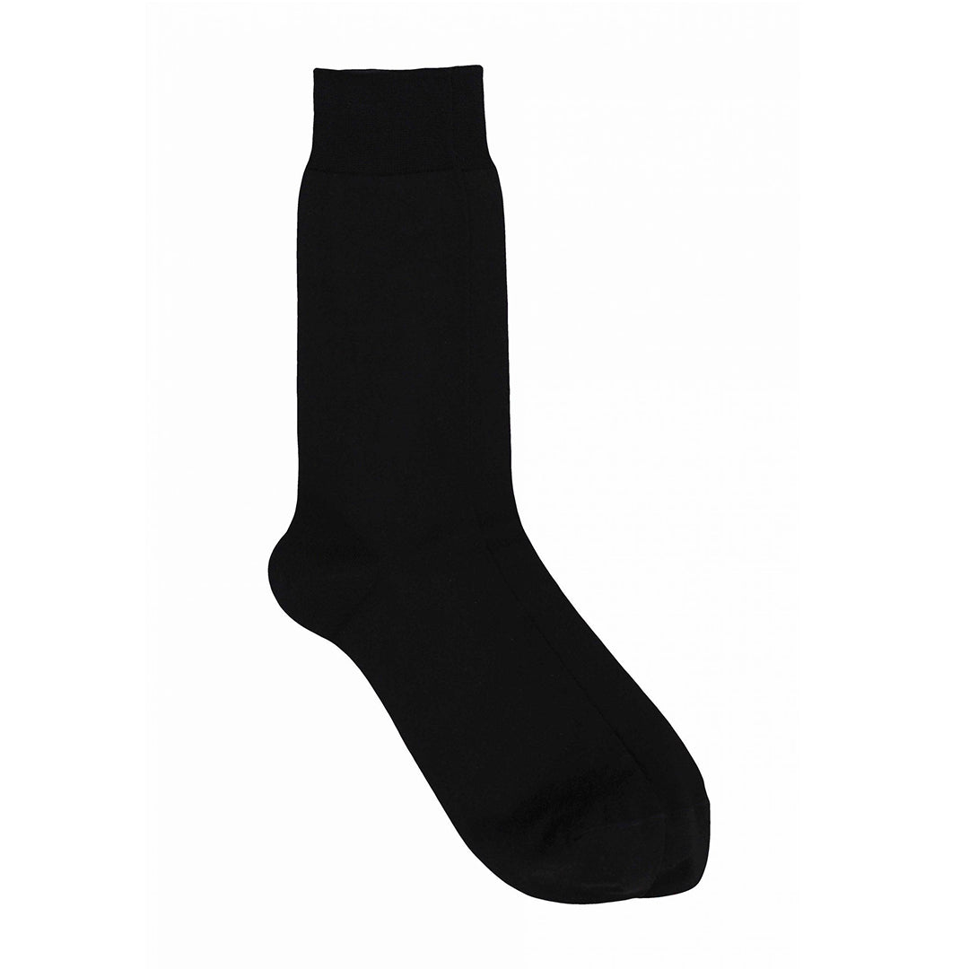 Chaussettes Paul - Coton fil d'Écosse (Noir)